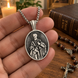 St Peter Necklace/the patron saint of net makers, boat builders ,fishermen, locksmiths, shoemakers and foot patients
