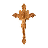 St. Benedict's Exorcism Cross Large Wooden Sculpture - BGCOPPER