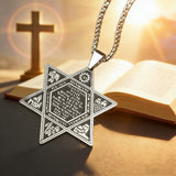 Stainless Steel Star of David Jewish Necklace: A Timeless Symbol of Heritage & Faith