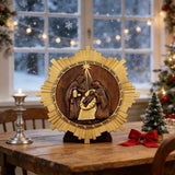 Nativity Wooden Wall Hanging
