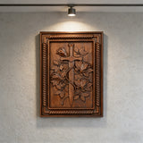 Rose & Sword Wood Wall Art: Where Strength Meets Grace