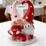Love Heart Gnome Resin Figurine | Romantic Home Decor