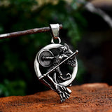 Stainless Steel Spartan Warrior Necklace - BGCOPPER