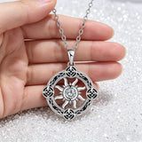 Sun Celtic Knot Copper Necklace – Light, Heritage & Timeless Protection