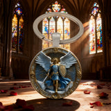 Archangel Guardian Keychain: A Christian Symbol of Divine Protection