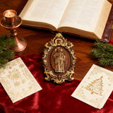 St. Jude Wooden Religious Icon Wall Artwork - Patron Saint of Despair in Troubled Times