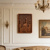 Hagia Sophia Wooden Wall Art: Warm Corner of Byzantine Beauty