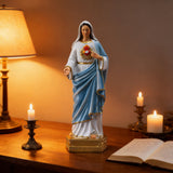 Our Lady of the Sacred Heart Resin Statue: A Gentle Companion of Love and Faith - Christian gift presentation