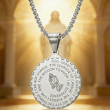 Serenity Prayer Medallion Necklace: A Daily Reminder of Faith & Resilience