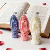 Our Lady of Guadalupe Scented Candle: A Sacred Glow of Devotion & Serenity
