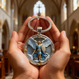 Archangel Guardian Keychain: A Christian Symbol of Divine Protection