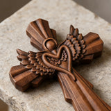 Angel Guardian Cross Wall Decoration