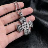 New Celtic Knot Cross Necklace – Viking Heritage & Timeless Faith