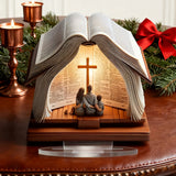 Holy Family Bible Acrylic Decor: A Christian Symbol of Faith & Family
