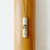 Tree of Life Enamel Mezuzah (Doorpost Prayer Scroll)