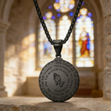 Serenity Prayer Medallion Necklace: A Daily Reminder of Faith & Resilience
