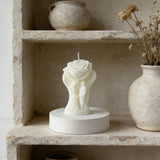 Rose & Couple Aromatherapy Candle: A Romantic Glow for Your Love