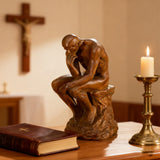 Boxwood Contemplative Sculpture | Bring Sacred Stillness into Your Daily Life