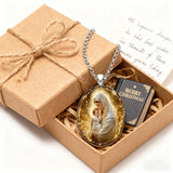 “Madonna & Child” Christian Necklace – A Symbol of Maternal Grace, Devotion, and Heavenly Protection