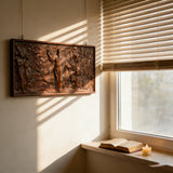 Creation of the World Wood Art: A Sacred Narrative in Warm Beechwood