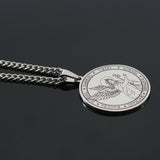 Seven Archangel's Medal Pendant Amulet - Under their wings, we walk with peace of mind - BGCOPPER
