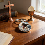 Jesus in Prayer Keychain: Carry His Presence Wherever You Go