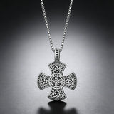 New Celtic Knot Cross Necklace – Viking Heritage & Timeless Faith
