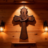 Holy Spirit Dove Wooden Cross: A Symbol of the Spirit’s Presence & Guidance