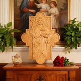 The Good Shepherd Wooden Cross: A Christian Symbol of Christ’s Unfailing Care