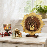 Nativity Wooden Wall Hanging