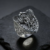 Archangel Michael Steel Titanium Ring——Giving us the strength and courage to move forward