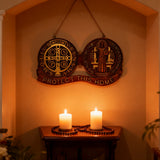 St. Benedict's Exorcism Medal Christian Wall Plaque - Best Christmas Gift