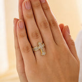 Cross Statement Ring: Wear Your Faith With Bold Elegance