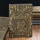 Vintage cross embossed notebook, the most personalized back-to-school gift - BGCOPPER