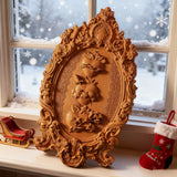 Drei heilige Herzen der Heiligen Familie Wand hängende Kunst arbeit Personal isierte religiöse Geschenk Holz dekor