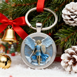 Archangel Guardian Keychain: A Christian Symbol of Divine Protection