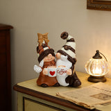 offee Couple Gnome Resin Figurine | Valentine's Day Gift