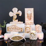Holy Ornament Jesus Church Candlestick - Best Home Decor - BGCOPPER