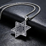 Stainless Steel Star of David Jewish Necklace: A Timeless Symbol of Heritage & Faith
