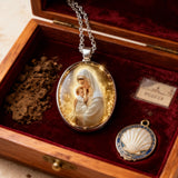 “Madonna & Child” Christian Necklace – A Symbol of Maternal Grace, Devotion, and Heavenly Protection