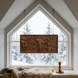 Creation of the World Wood Art: A Sacred Narrative in Warm Beechwood