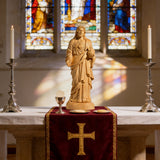 Sacred Heart of Jesus Wooden Statue: A Tribute to Unfailing Love