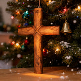 Wooden Spiral Cross: A Symbol of Christ's Sacrifice & Unity