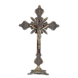 Vintage Cross Tabletop Ornament Decorative Art - BGCOPPER