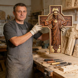 New Ascension Cross: Glory of Resurrection & Proclamation of Redemption