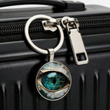 Vintage Mystic Eye Keychain: A Symbol of Protection and Mystique