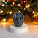 Oval Jesus Scented Candle: A Sacred Embrace of Resurrection & Devotion