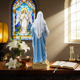Our Lady of the Sacred Heart Resin Statue: A Gentle Companion of Love and Faith - product view