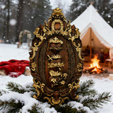 Drei heilige Herzen der Heiligen Familie Wand hängende Kunst arbeit Personal isierte religiöse Geschenk Holz dekor