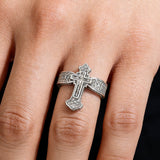 Cross Statement Ring: Wear Your Faith With Bold Elegance